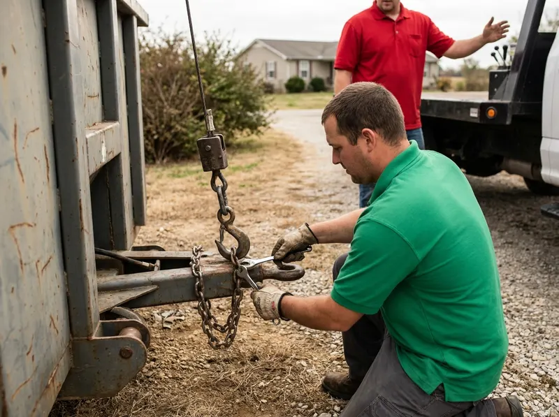 20-Yard Roll-Off Waste Container Service in Bradfordsville, KY
